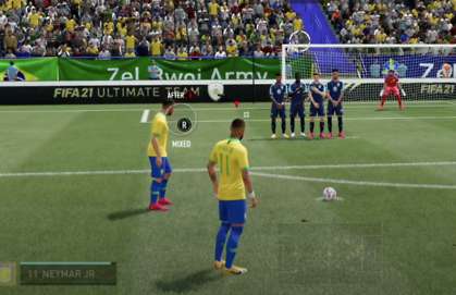 How to take free kicks in FIFA 21: tutorial